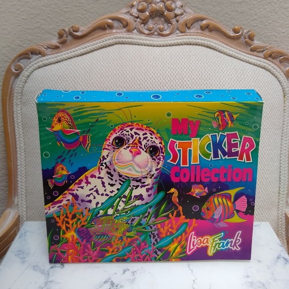 Lisa Frank | Office | Vintage 9s Lisa Frank My Sticker Collection Box ...